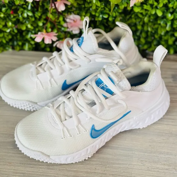 NIKE ALPHA HUARACHE 9 ELITE TURF SHOES - TB Size 4 VL