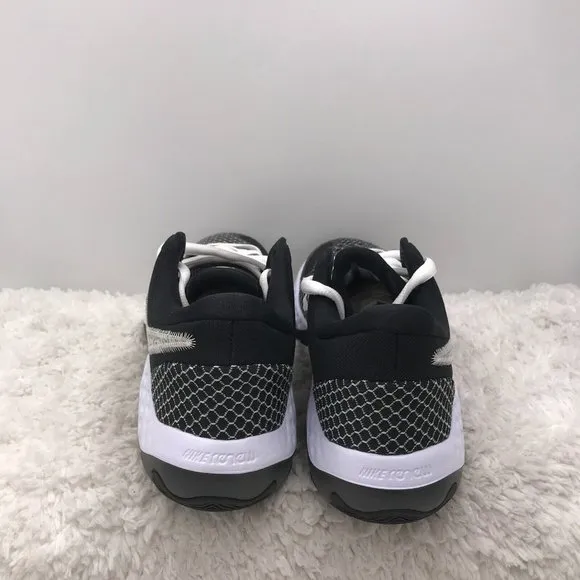 Nike Basketball Shoes Mens 10 Renew Elevate II Black White Athletic‎ Lightweight
