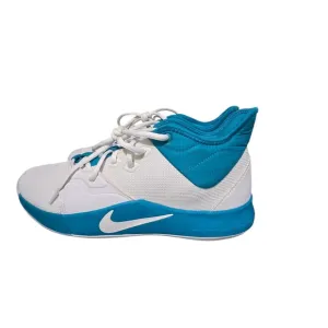 Nike Basketball Shoes Paul George PG Team White Blue Sneakers Size 13.5
