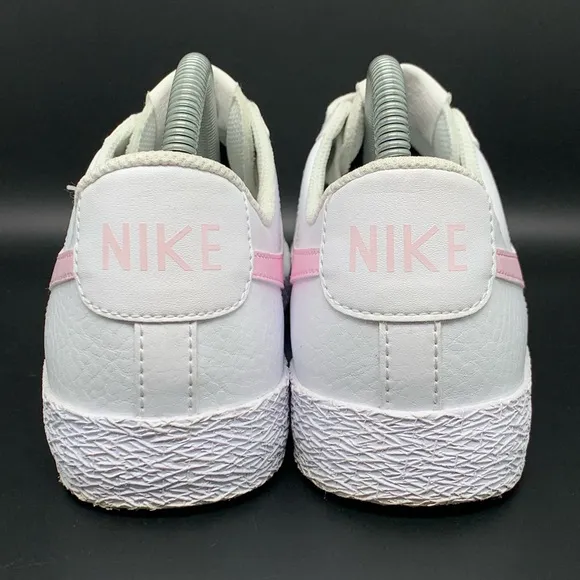 Nike Blazer Low White Pink Shoes CZ7576-102 Youth 7Y / Women's Sz 8.5