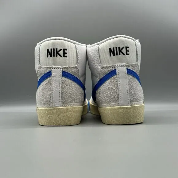 Nike Blazer Mid '77 Pro Club Size 7.5 Men's Shoes White Blue Sneaker DQ7673-102