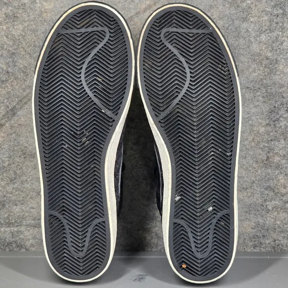 Nike Blazer Mid‎ Quilted Black Sneakers Casual Shoes Womens Size 8