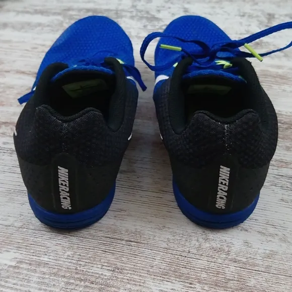 Nike Blue Rival D Distance Track Spike Shoes
