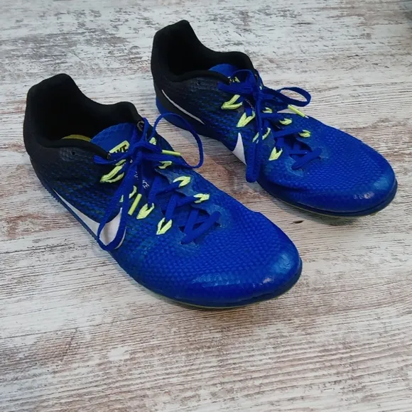 Nike Blue Rival D Distance Track Spike Shoes