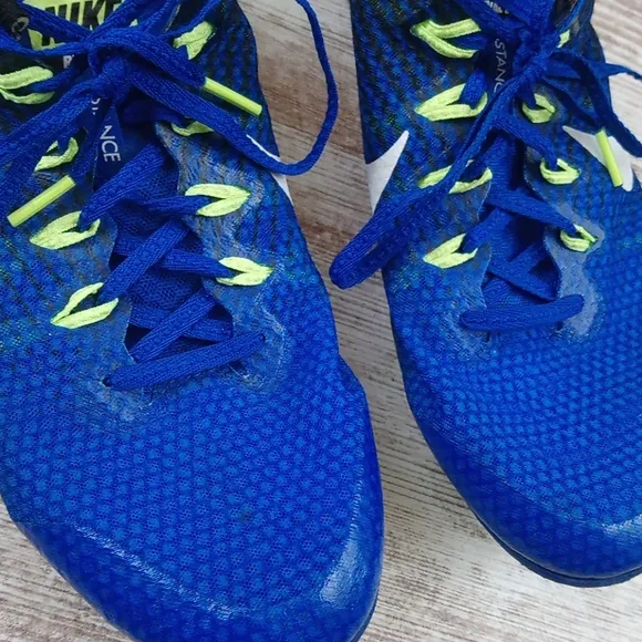 Nike Blue Rival D Distance Track Spike Shoes
