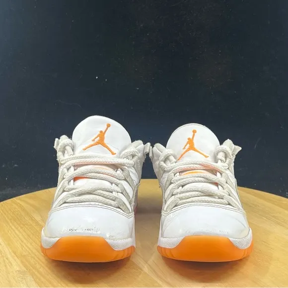 Nike Boys Air Jordan 11 Low DJ4328-139 White Basketball Shoes Sneakers Size 1.5Y