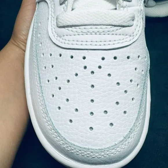 🤩Nike Court Vision Mid Sz 6.5 Women's Shoes White Iridescent FD0819-100 New🤩