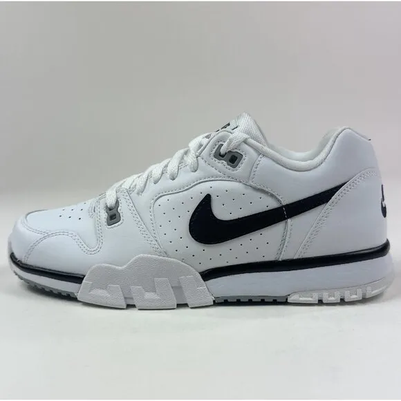 Nike Cross Tainer Low Mens 8 White Black Athletic Shoes Sneakers CQ9182-106