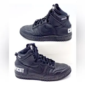Nike Dunk High 1985 x Undercover Chaos DQ4121-001 Black Leather Size 6