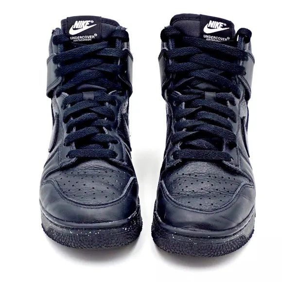 Nike Dunk High 1985 x Undercover Chaos DQ4121-001 Black Leather Size 6