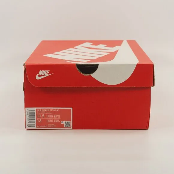 Nike Dunk High SE 'Split - Baltic Blue' DZ2535-100 size 11.5