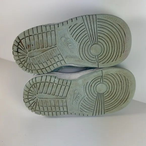 Nike Dunk Low Glacier Blue White Size 5C Toddler Baby Sneakers Shoes
