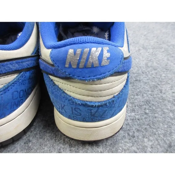 Nike‎ Dunk Low Jackie Robinson Shoes Mens Size 9 Blue Sneakers DV2122-400