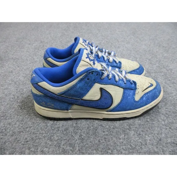 Nike‎ Dunk Low Jackie Robinson Shoes Mens Size 9 Blue Sneakers DV2122-400