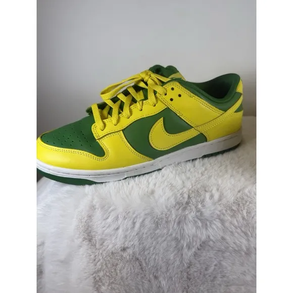 Nike Dunk Low Retro 'Reverse Brazil' Men's Size 8 DV0833-300 – Pre-Owned Size 11