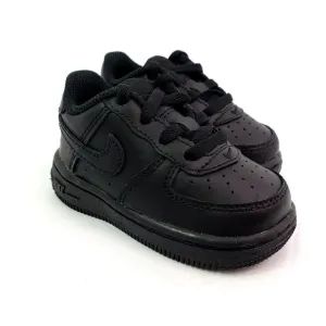 Nike Force 1 LE Baby Toddler Size 4c Triple Black Sneaker Shoes DH2926-001