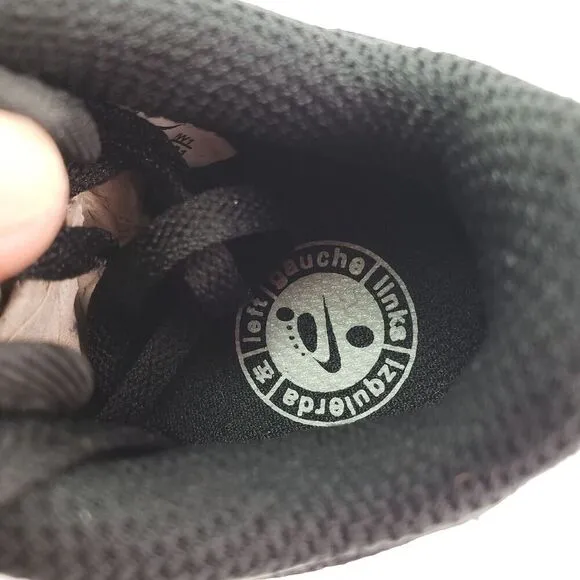 Nike Force 1 LE Baby Toddler Size 4c Triple Black Sneaker Shoes DH2926-001