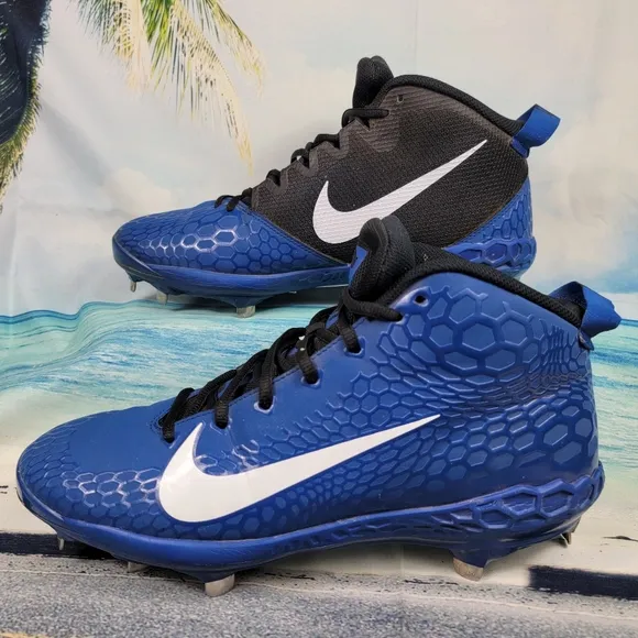 Nike Force Zoom Trout 5 Pro Gym Blue Baseball Cleats Men's 11