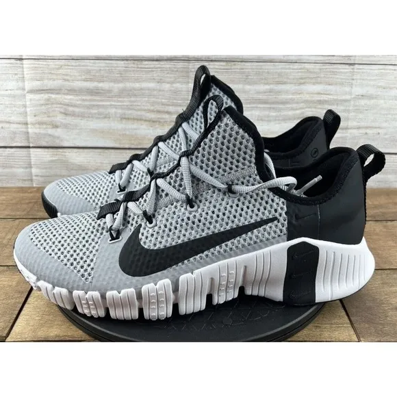 Nike Free Metcon 3 CrossFit Gym Training Shoes Wolf Grey CJ0861 NEW Mens 8.5