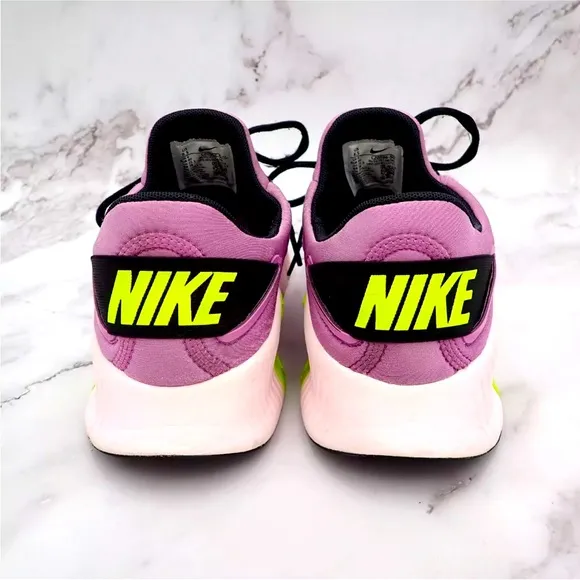 Nike Free Metcon 4 Workout Training Rush Fuchsia Volt Womens Size 8.5 CZ0596 501