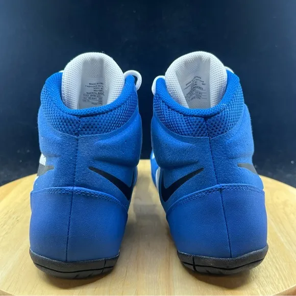 Nike Fury Wrestling Shoes MMA Combat Royal Blue White AO2416-401 Men's Sizes