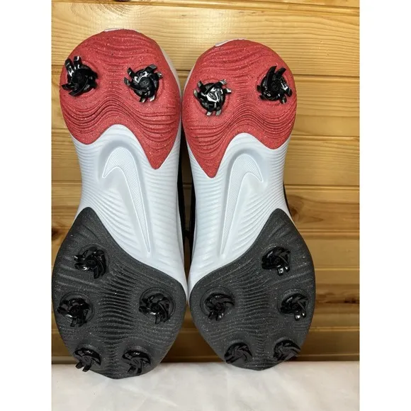 NIKE GOLF SHOES MEN'S VICTORY PRO 3 BLACK CRIMSON DV6800-005 SIZE 11 NWOB