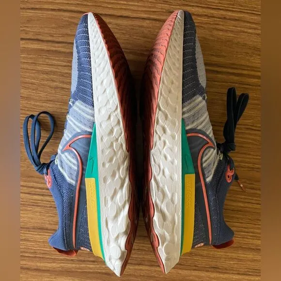 Nike - Infinity React Flyknit ‘Denim’ Running Shoes 06.1972 - Men’s size 13