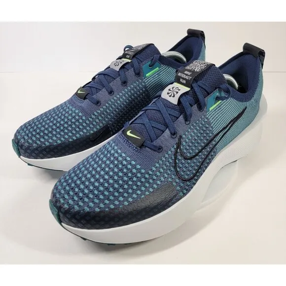 Nike Interact Run Running Shoes Men's US 13 FD2291-403 College Navy/Black