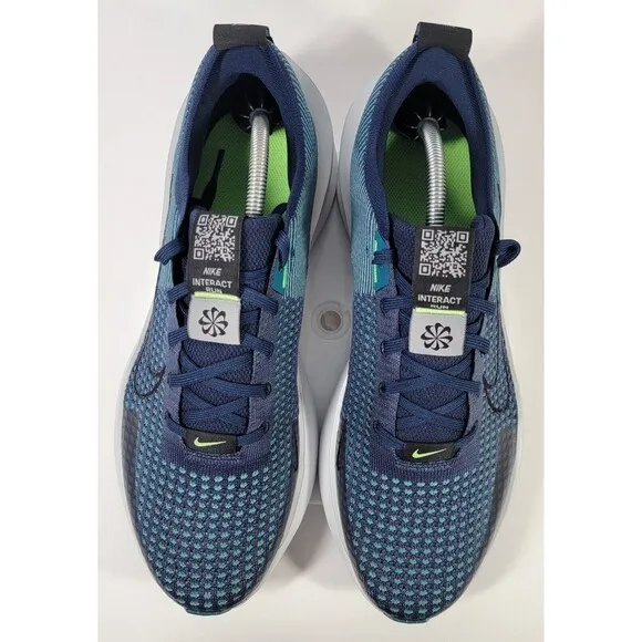 Nike Interact Run Running Shoes Men's US 13 FD2291-403 College Navy/Black