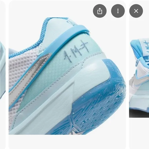 Nike JA Morant JA1 all-star Basketball Shoes. Size 2 Y