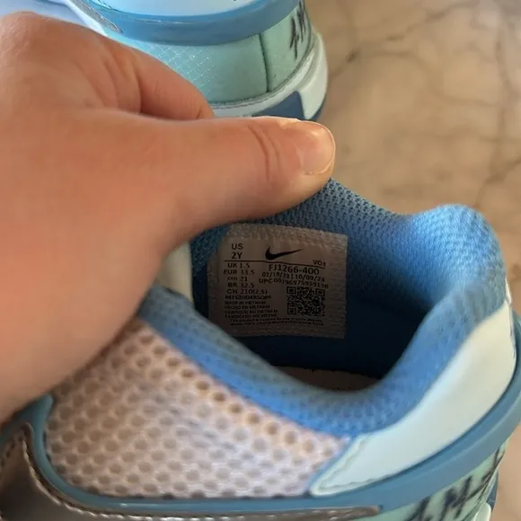 Nike JA Morant JA1 all-star Basketball Shoes. Size 2 Y