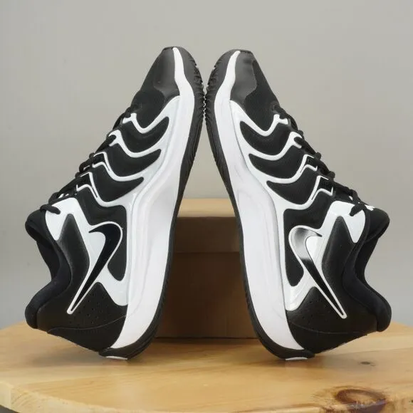 Nike KD 17 TB Mens Size 10 Shoes Black White Basketball Sneakers Promo NEW