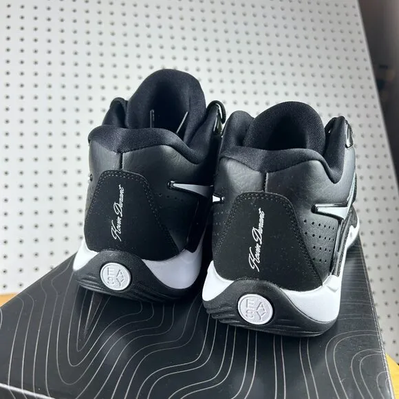 Nike KD 17 TB Men's Size 11.5 Black White Athletic Basketball Shoes HJ7387-002