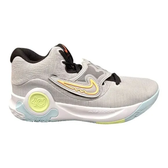 Nike KD Trey 5 X Men's Sneakers Shoes Wolf Gray Barely Volt DD9538-009 10.5