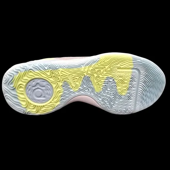 Nike KD Trey 5 X Men's Sneakers Shoes Wolf Gray Barely Volt DD9538-009 10.5