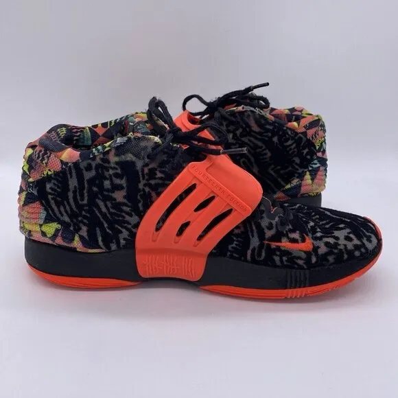 Nike KD14 Kevin Durant Sneakers Size 11 Dream Black Bright Crimson CW3935-002