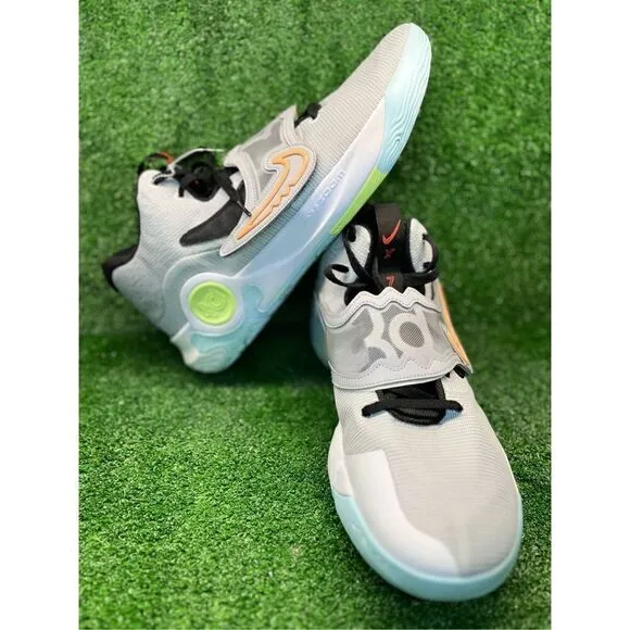 Nike KD Trey 5 X Basketball Shoes Gray Kevin Durant  DD9538-009 Size 17