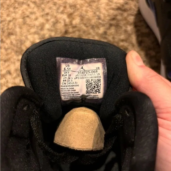 Nike Kids Sneakers Black and Blue