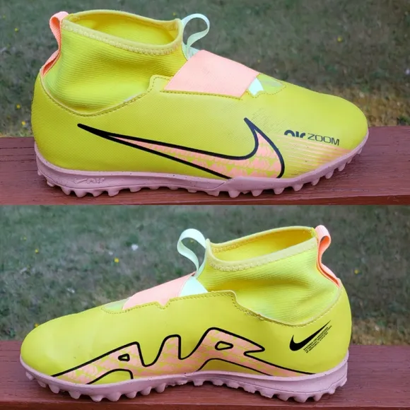 Nike Kids' Youth Air Zoom Mercurial Superfuly 9 Academy Turf Shoes - US 5.5Y