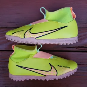 Nike Kids' Youth Air Zoom Mercurial Superfuly 9 Academy Turf Shoes - US 5.5Y