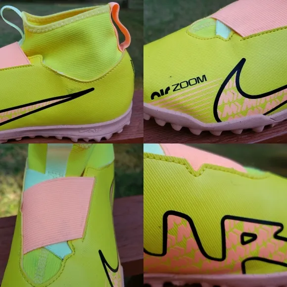 Nike Kids' Youth Air Zoom Mercurial Superfuly 9 Academy Turf Shoes - US 5.5Y