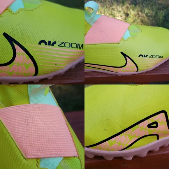 Nike Kids' Youth Air Zoom Mercurial Superfuly 9 Academy Turf Shoes - US 5.5Y