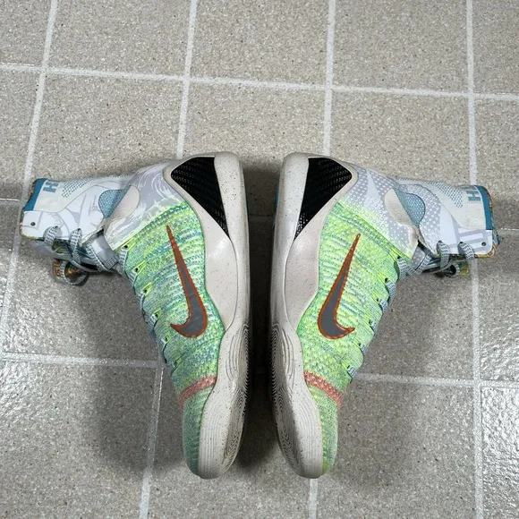 Nike Kobe 9 Elite Premium High &quot;What The&quot; Size 10 Basketball Shoes 678301-904