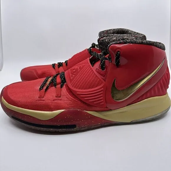 Nike Kyrie 6 All Star Men’s Size 16 Red High Top Basketball Shoes CD5026-900