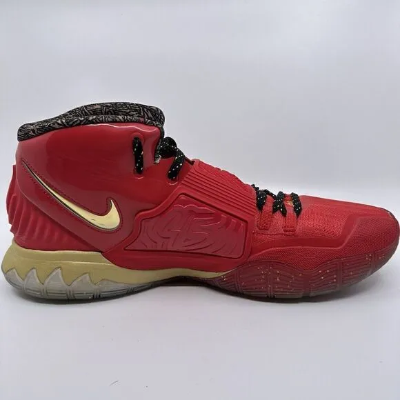 Nike Kyrie 6 All Star Men’s Size 16 Red High Top Basketball Shoes CD5026-900