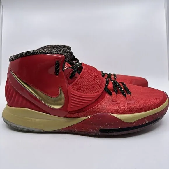 Nike Kyrie 6 All Star Men’s Size 16 Red High Top Basketball Shoes CD5026-900