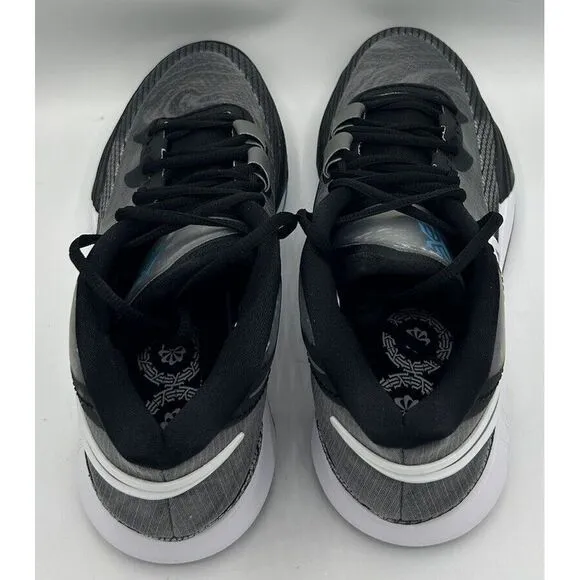Nike Kyrie 8 Sneakers Black‎ Grey Mens Size 13 Women's 14.5 NIB