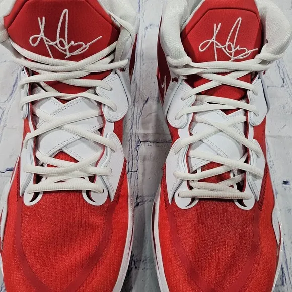 Nike Kyrie Infinity University Red White Basketball Shoes DO9616-600 MENS SZ 18