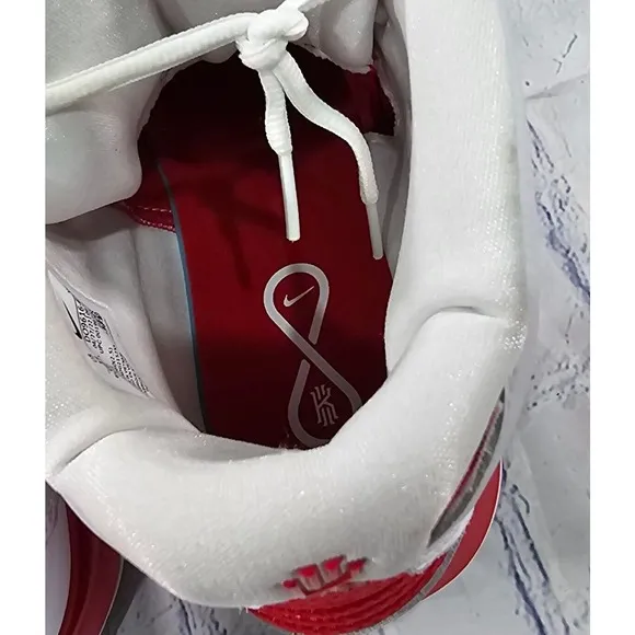 Nike Kyrie Infinity University Red White Basketball Shoes DO9616-600 MENS SZ 18