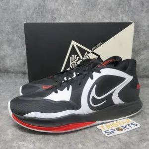 Nike Kyrie Low 5 Basketball Shoes Mens 11 Bred Black White Red DJ6012-001